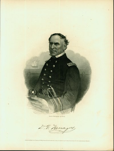 David Farragut, Admiral (Union) by Brady
